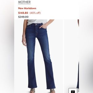 Mother denim, the runaway bootcut